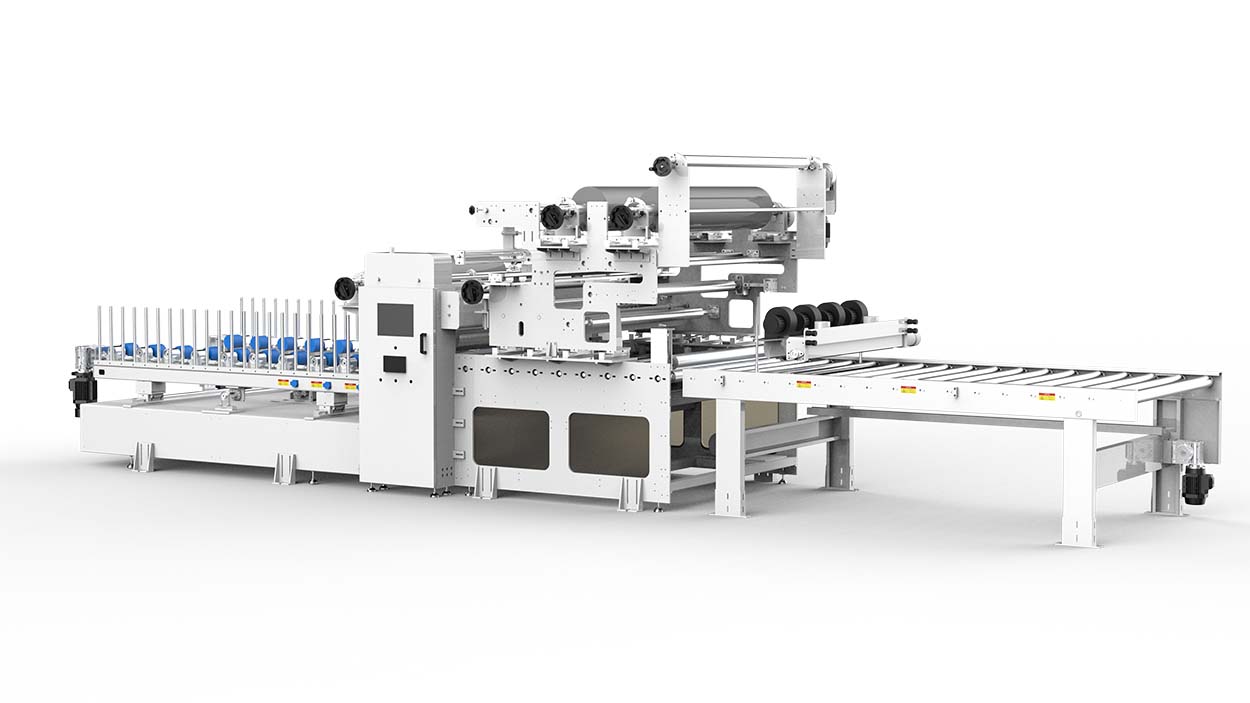 1300mm CNC Wrapping Machine for Furniture, Cabinet, Door Panel